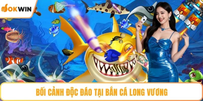 Bối cảnh độc đáo tại bắn cá Long Vương