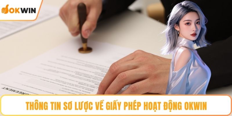 Thông tin sơ lược về giấy phép hoạt động OKWIN